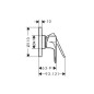 Hansgrohe Rebris E - Mitigeur de douche encastré, chrome 72659000