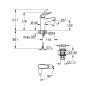 Grohe Swift - Mitigeur de lavabo avec bonde Push-Open, ouverture sur froid, chrome 24329001