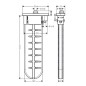 Hansgrohe Vivenis - Mitigeur sur le bord de baignoire, installation 4 trous, Sbox, blanc mat 75444700