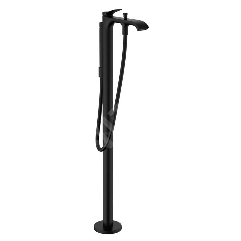 Hansgrohe Vivenis - Mitigeur de baignoire au sol, avec accessoires, noir mat 75445670