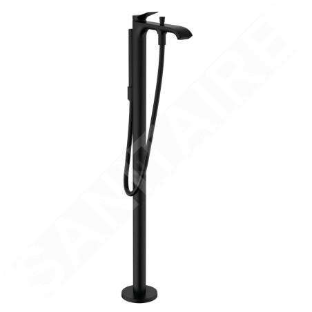 Hansgrohe Vivenis - Mitigeur de baignoire au sol, avec accessoires, noir mat 75445670