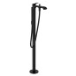 Hansgrohe Vivenis - Mitigeur de baignoire au sol, avec accessoires, noir mat 75445670