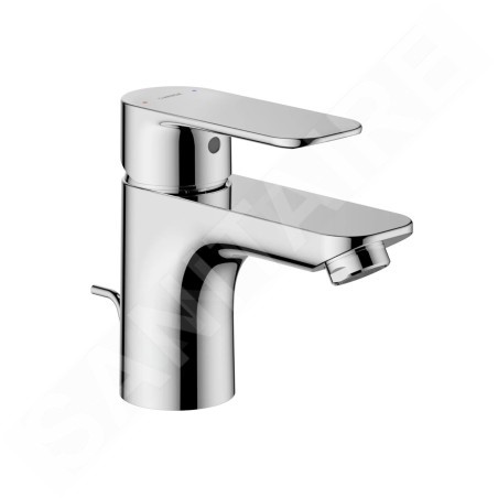 Hansa Basic - Mitigeur de lavabo avec garniture de vidage, chrome 55402203