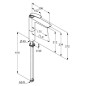 Kludi Balance - Mitigeur de lavabo, chrome 522960575 Kludi Balance - Mitigeur de lavabo, chrome 522960575