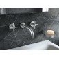 Grohe Atrio - Mitigeur de lavabo encastré avec installation à 3 trous, chrome 20164003