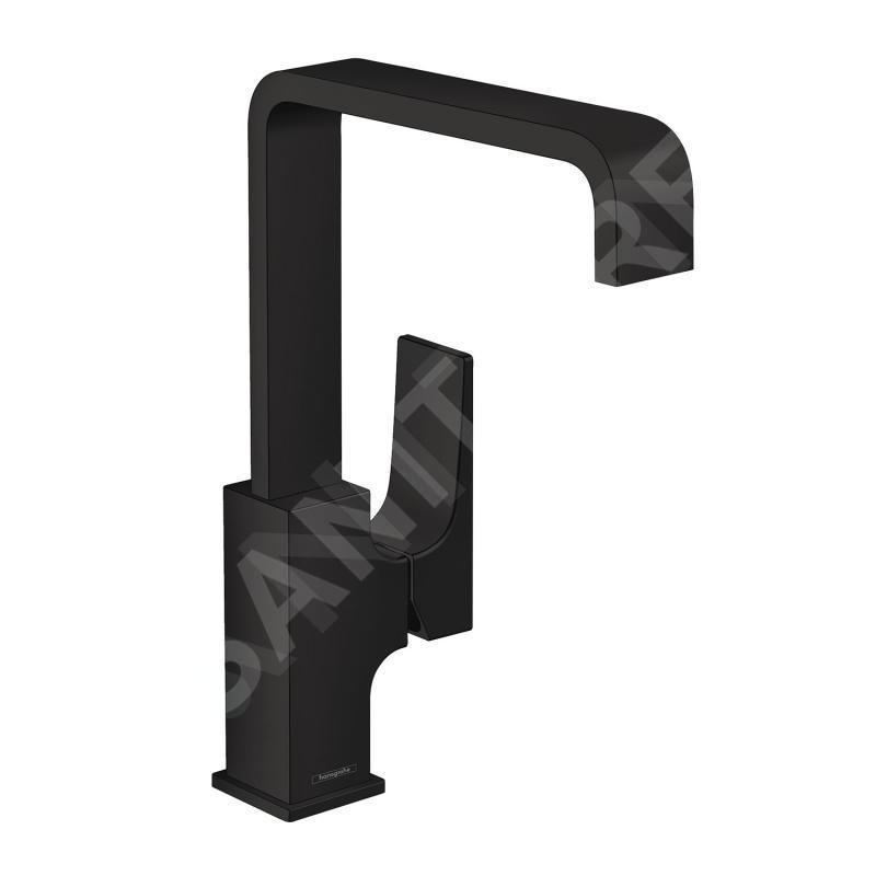 Hansgrohe Metropol - Mitigeur de lavabo avec bonde Push-Open, noir mat 32511670
