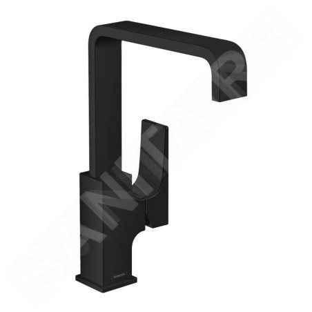Hansgrohe Metropol - Mitigeur de lavabo avec bonde Push-Open, noir mat 32511670