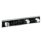 Hansgrohe RainSelect - Mitigeur thermostatique de douche encastré pour 3 sorties, noir/ chrome 15356600 Hansgrohe RainSelect - Mitigeur thermostatique de douche encastré pour 3 sorties, noir/ chrome 15356600