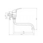 Novaservis Titania Iris - Mitigeur de lavabo, chrome 92074/T,0