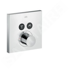 Axor ShowerSelect - Module thermostatique encastré pour 2 sorties, chrome 36715000