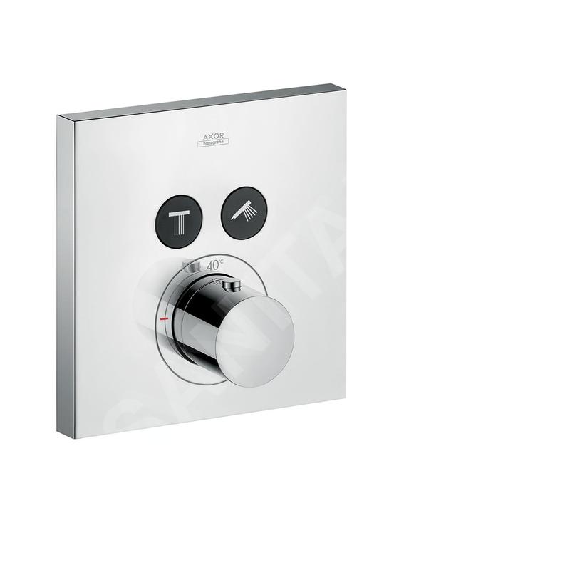 Axor ShowerSelect - Module thermostatique encastré pour 2 sorties, chrome 36715000