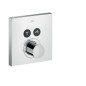 Axor ShowerSelect - Module thermostatique encastré pour 2 sorties, chrome 36715000