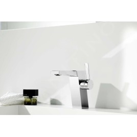 Hansa Loft - Mitigeur de lavabo avec garniture de vidage, chrome 57552203