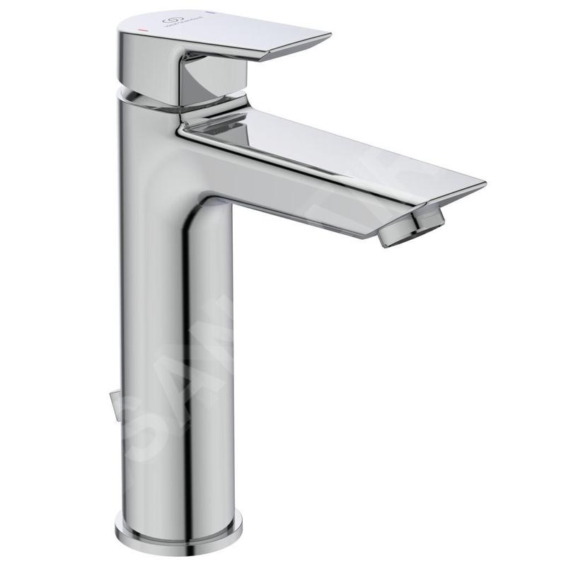 Ideal Standard Tesi - Robinet de lavabo Grande, avec système d´évacuation, chrome A6563AA