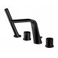 Steinberg 260 - Mitigeur sur le bord de baignoire, installation 4 trous, noir mat 260 2400 S