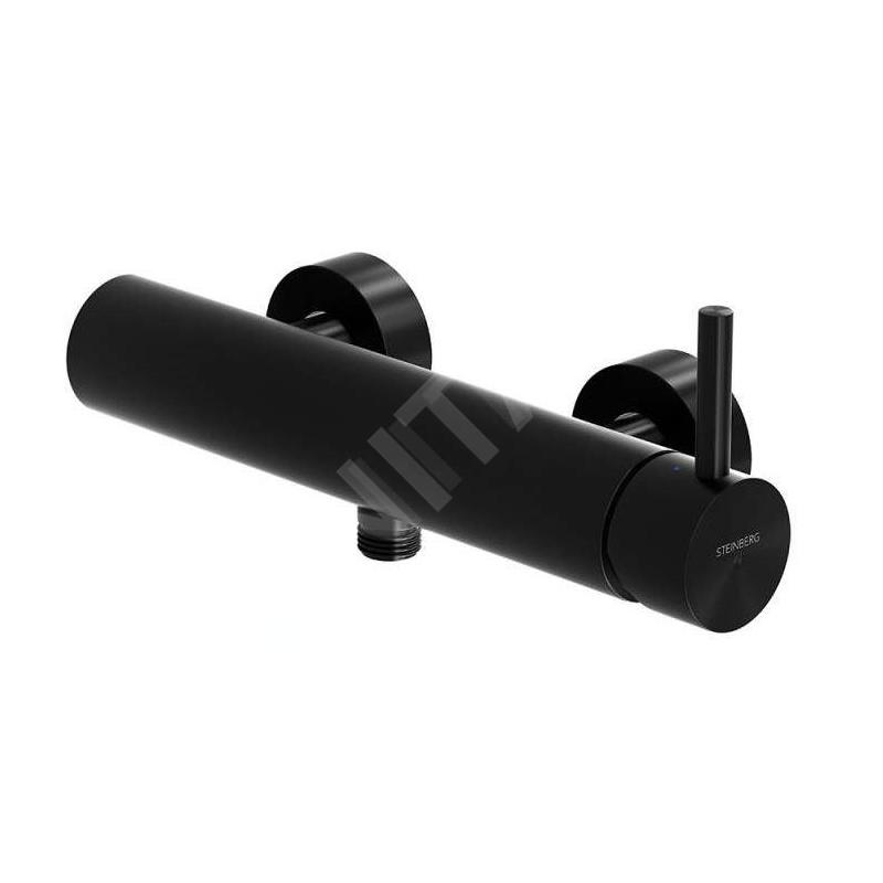 Steinberg 100 - Mitigeur de douche, noir mat 100 1220 S