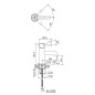 Steinberg 100 - Mitigeur de lavabo, chrome 100 1050