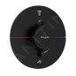 Hansgrohe ShowerSelect Comfort - Mitigeur thermostatique encastré, 2 sorties, noir mat 15554670 Hansgrohe ShowerSelect Comfort - Mitigeur thermostatique encastré, 2 sorties, noir mat 15554670