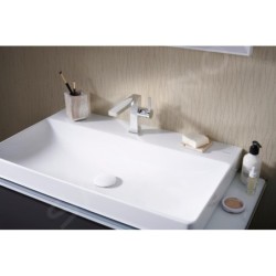 Hansgrohe Tecturis E - Mitigeur de lavabo avec vidage Push-Open, CoolStart, EcoSmart, chrome 73020000