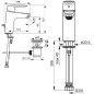 Hansa Polo - Mitigeur de lavabo XL, chrome 5150229300676