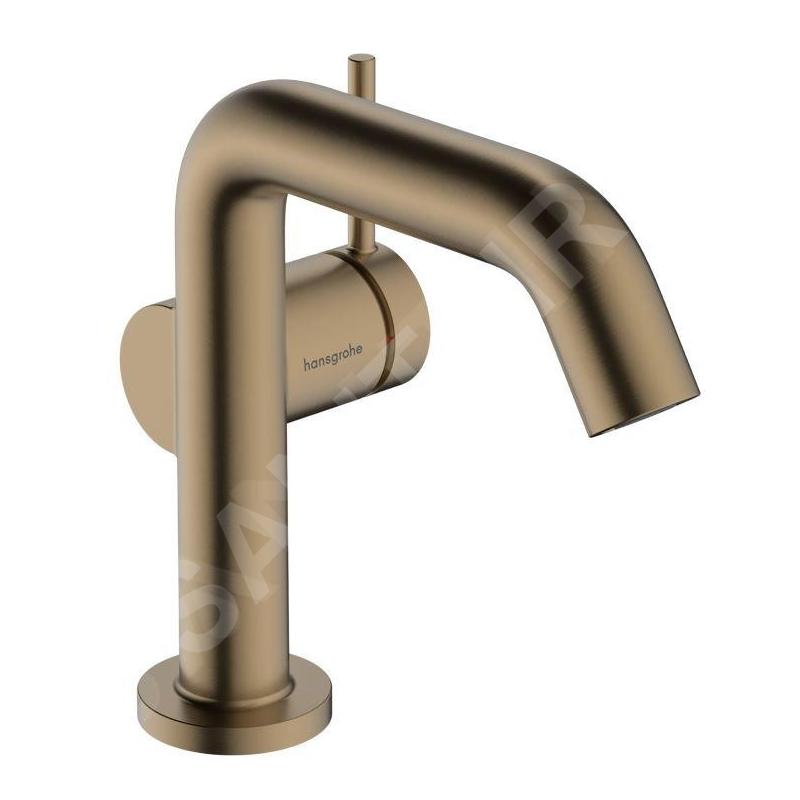 Hansgrohe Tecturis S - Mitigeur d'évier avec vidage, CoolStart, EcoSmart, bronze brossé 73323140