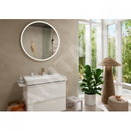 Hansgrohe Tecturis S - Mitigeur d'évier avec vidage, CoolStart, EcoSmart, bronze brossé 73323140