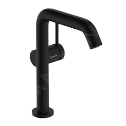 Hansgrohe Tecturis S - Mitigeur de lavabo avec vidage Push-Open, CoolStart, EcoSmart, noir mat 73360670