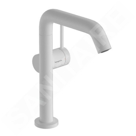 Hansgrohe Tecturis S - Mitigeur de lavabo avec vidage Push-Open, CoolStart, EcoSmart, blanc mat 73360700