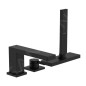 Hansgrohe Tecturis E - Mitigeur sur bord de baignoire, installation 3 trous, sBox, noir mat 73443670