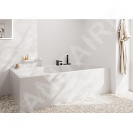 Hansgrohe Tecturis E - Mitigeur sur bord de baignoire, installation 3 trous, sBox, noir mat 73443670