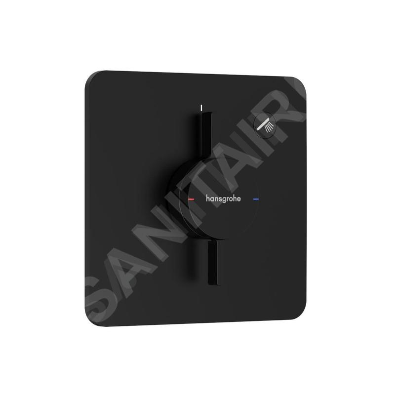 Hansgrohe DuoTurn Q - Mitigeur de douche encastré, noir mat 75614670