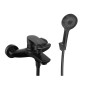 kielle Vega - Mitigeur de baignoire avec accessoires, noir mat 10318SN14 kielle Vega - Mitigeur de baignoire avec accessoires, noir mat 10318SN14