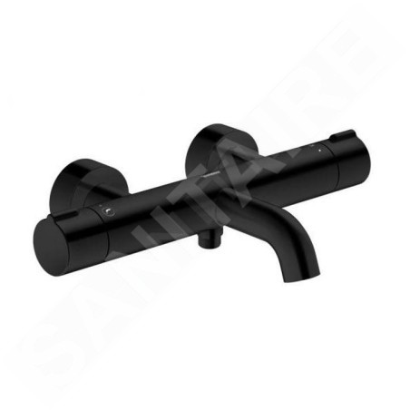 Duravit C.1 - Mitigeur thermostatique de baignoire, noir mat C15220000046