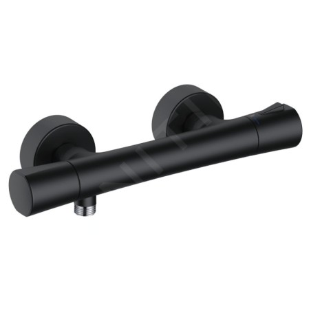 Kludi Zenta SL - Mitigeur thermostatique de douche, noir mat 351003938