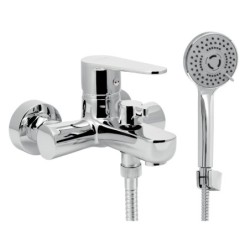 Novaservis Titania Fresh - Mitigeur salle de bains avec accessoires, espacement 100 mm, chromé 96025,0E
