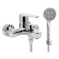 Novaservis Titania Fresh - Mitigeur salle de bains avec accessoires, espacement 100 mm, chromé 96025,0E