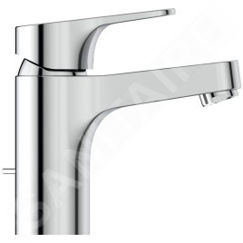 Ideal Standard Cerabase - Mitigeur de lavabo avec vidage, BlueStart, chrome BC832AA