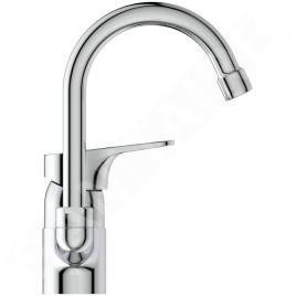 Ideal Standard Cerabase - Mitigeur de lavabo avec vidage Click-Clack, chrome BC837AA