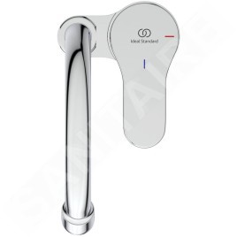 Ideal Standard Cerabase - Mitigeur de lavabo avec vidage Click-Clack, chrome BC837AA