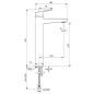 Ideal Standard CeraPlan - Mitigeur de lavabo, noir BD236XG