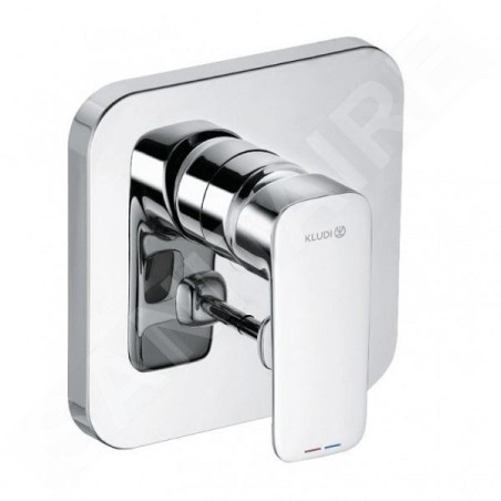 Kludi Pure&Style - Mitigeur à encastrer pour 2 sorties, chrome 404190575