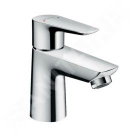 Hansgrohe Talis E - Mitigeur de lavabo 80, LowFlow 3,5 l/min avec vidage, chrome 71705000