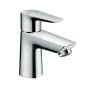 Hansgrohe Talis E - Mitigeur de lavabo 80, LowFlow 3,5 l/min avec vidage, chrome 71705000
