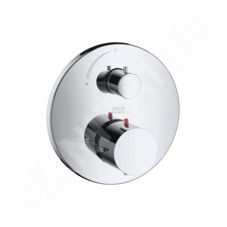 Axor Starck - Thermostat encastré avec robinet, chrome 10700000