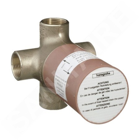 Hansgrohe Trio/Quattro - Corps d’encastrement pour inverseur 4 voies à encastrer 15930180