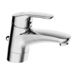 Hansa Mix - Mitigeur de lavabo avec garniture de vidage, chrome 01192183