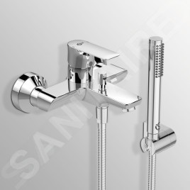 Ideal Standard Connect Air - Mitigeur de baignoire avec accessoires, chrome A7056AA