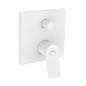 Hansgrohe Vivenis - Mitigeur de baignoire encastré, 2 sorties, blanc mat 75415700