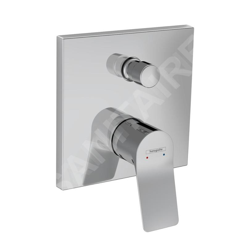 Hansgrohe Vivenis - Mitigeur de baignoire encastré, 2 sorties, chrome 75416000