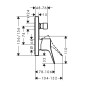 Hansgrohe Vivenis - Mitigeur de baignoire encastré, 2 sorties, chrome 75416000
